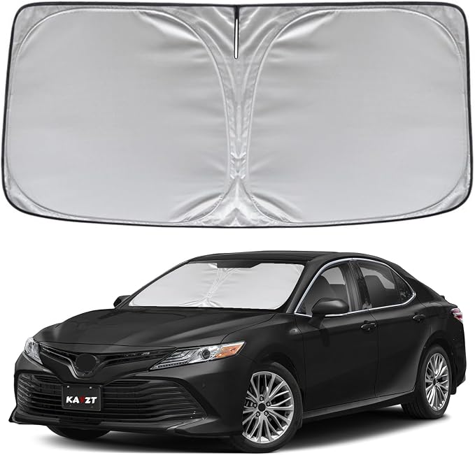 KAYZT Windshield Sun Shade for Toyota Camry 2018-2024 LE XLE Hybrid SE XSE by KAYZT