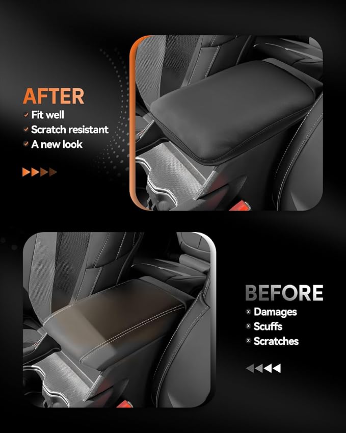 CDEFG for Jeep Grand Cherokee 4xe /L 2022-2025 Center Console Cover Armrest Box - Image 3