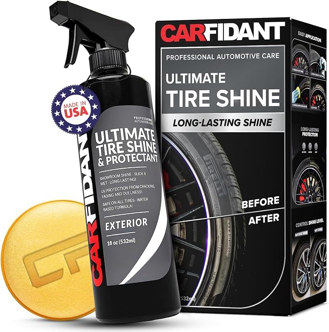 Carfidant Tire Shine Spray by Carfidant
