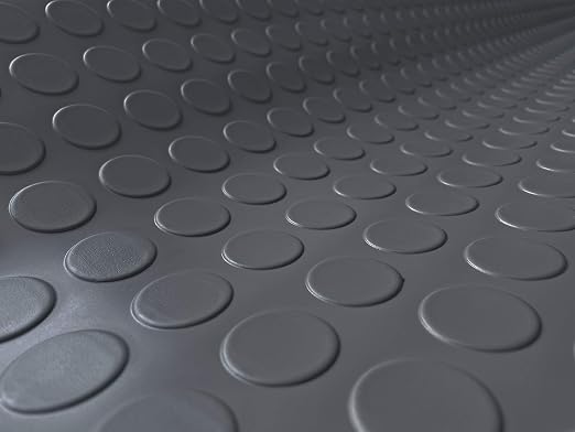 G-Floor Large Coin Pattern Vinyl Garage Floor Protector Mat, Extremely Durable - Image 3