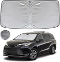 KAYZT Windshield Sun Shade for 2021-2025 Toyota Sienna Foldable Sunshade Front by KAYZT