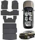 Floor Mats & Large Trunk Mat for 2016-2023 2024 Dodge Durango（Only Fit 6 by SANBAN-AXE