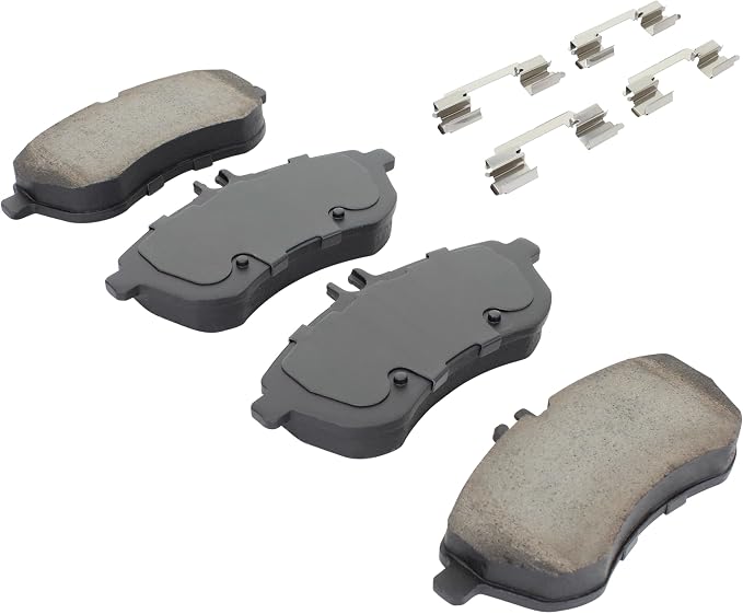 Premium Ceramic Front Brake Pads Compatible - Image 2