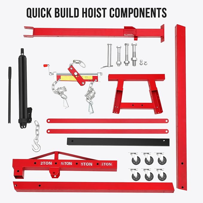 2 Ton Hydraulic Engine Hoist - Image 7