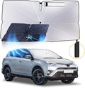 Windshield Sun Shade Umbrella: for Toyota RAV4-2013-2018 by HIMUMOY