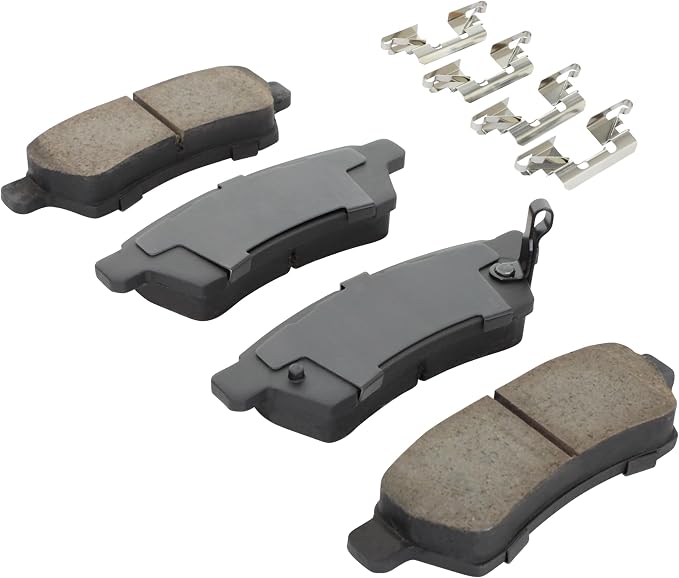 Premium Ceramic Rear Brake Pads Compatible - Image 2