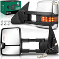 YHTAUTO Power Adjusted Heated Towing Mirrors Fit Toyota 07-21 Tundra, 08-17 by YHTAUTO