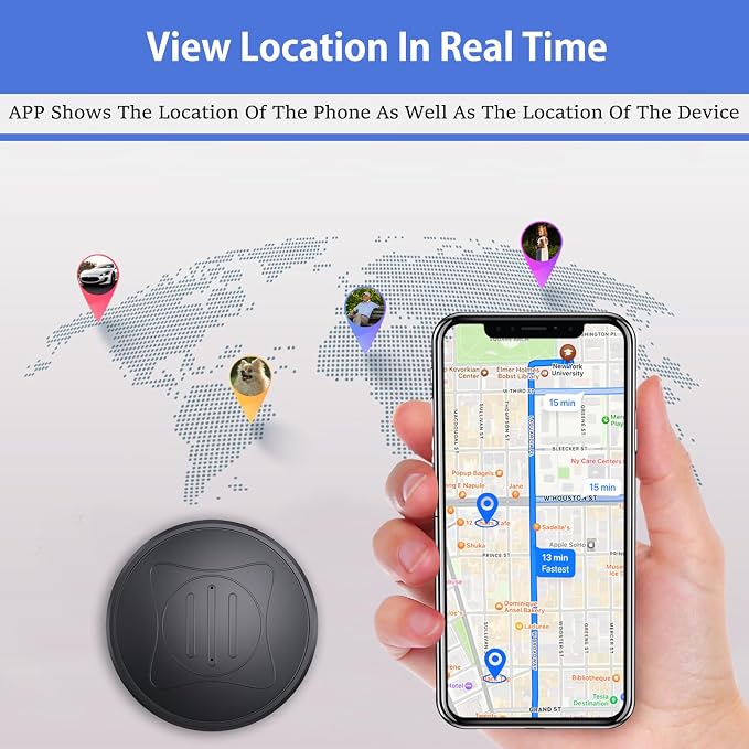 GPS Tracker for Vehicles, Car GPS Tracker Portable Real Time Magnetic GPS - Image 6