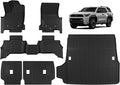 TripleAliners Floor Mats & Trunk Mat & Rear Seatback Cover All Weather TPE by TripleAliners
