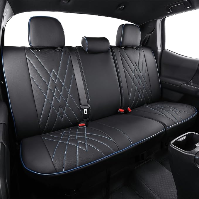 EKR Custom Fit Tacoma Rear Car Seat Covers by EKR