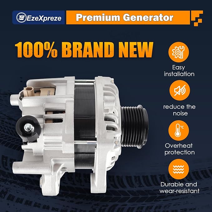 EzeXpreze New Alternator fit for Honda for Accord 2004 2005 2006 2007 130Amp - Image 6