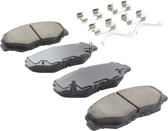 Premium Ceramic Front Brake Pads Compatible - Image 2