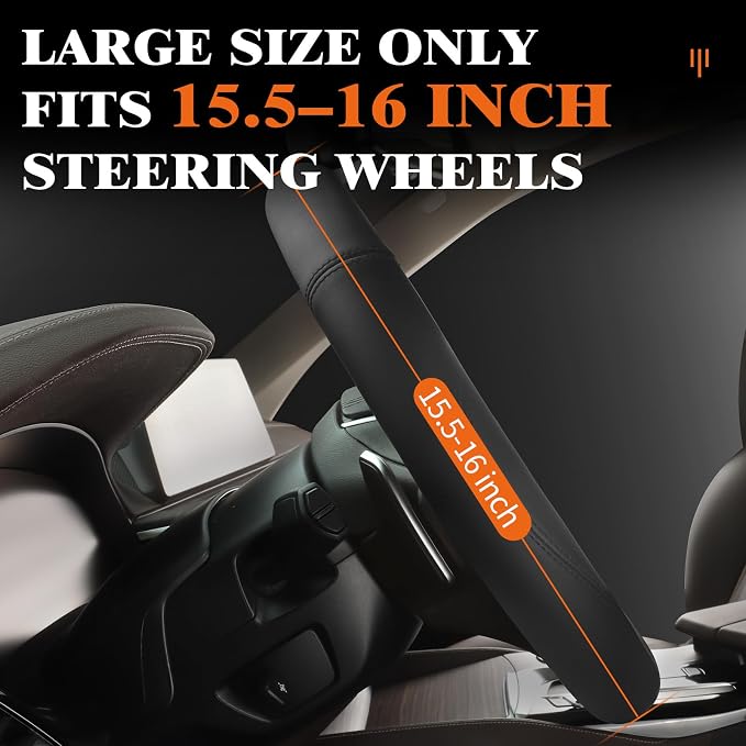 HOTOR Car Steering Wheel Cover - Image 3
