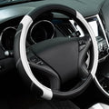 CAR PASS Line Rider Microfiber Leather Sporty Steering Wheel Cover Universal by CARPASS
