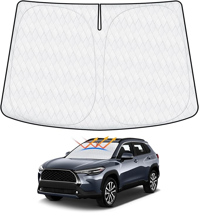 5-Layer Cartist Windshield Sun Shade Custom Fit by cartist