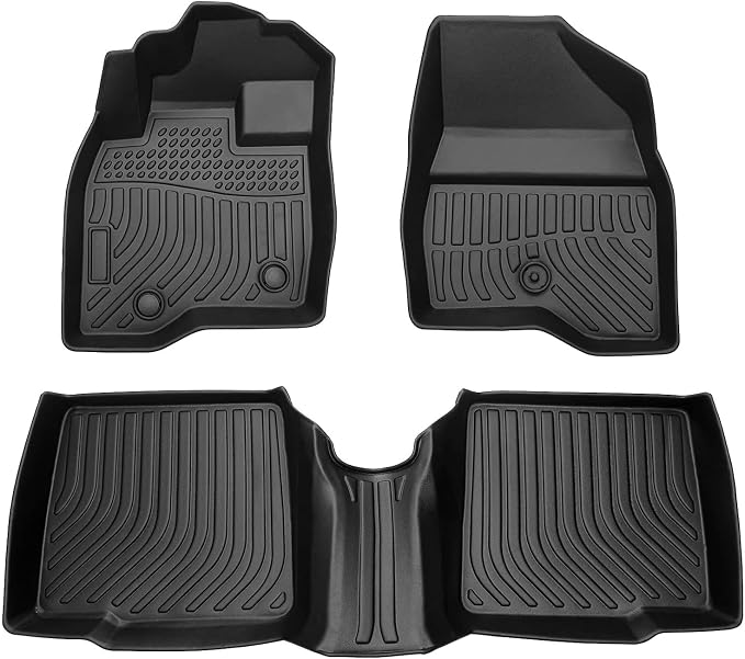 Cartist Compatible with Floor Mats Ford Explorer 2015-2019 All Weather Floor by cartist