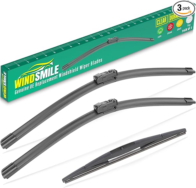26" 20" 14" Windshield Wiper Blades Replacement by WINDSMILE