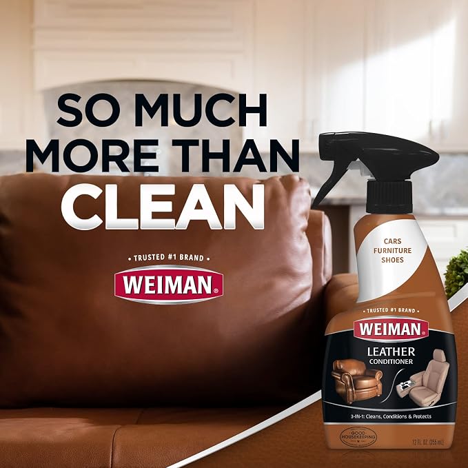 Weiman Leather Cleaner, Polish and Conditioner - Image 6