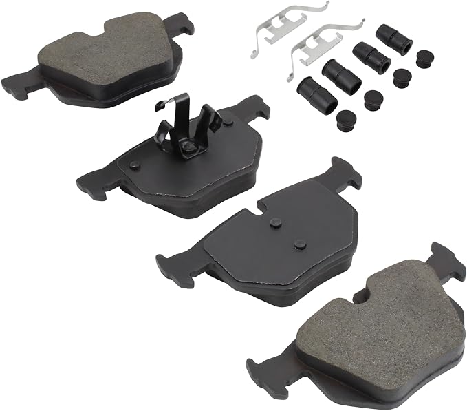Premium Ceramic Rear Brake Pads Compatible - Image 2