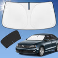Sun Shade Sunshade for VW Jetta Windshield Cover, 4-Layer Front Window Shade by ZOIBVCARSUNSHADE