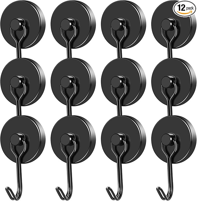 MIKEDE Strong Magnetic Hooks, 110LB Swivel Magnetic Hooks Cruise, Cruise Cabins by MIKEDE