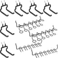 LIGHT DUST Utility Heavy Duty Pegboard Hooks by LIGHTDUST