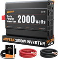 Ampeak 2000W Power Inverter, Inverter 12V to 110V Modified Sine Wave, High by Ampeak