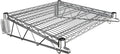 24" x 24" Chrome Wire Wall Mount Shelf by Krollen+Industrial