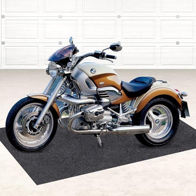 Garage Floor Matting 36X72 Inches Oil Absorbent Motorcycle Mat by TRIDOK