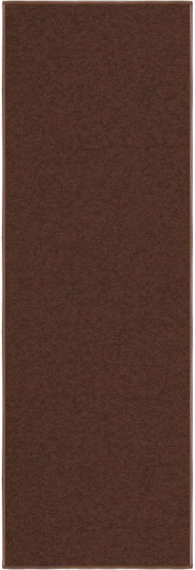 Ottomanson Hallway Runner Rug 20" x 59" Non Slip Solid Area Rugs Easy to Clean - Image 6