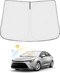 Windshield Sun Shade for Toyota Corolla 2019-2026 Accessories Thicken 6-Layer by Canvcle