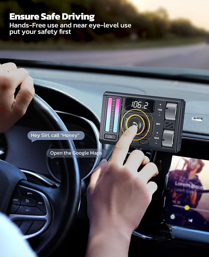 Nulaxy Bluetooth 5.3 Car Adapter - Image 4