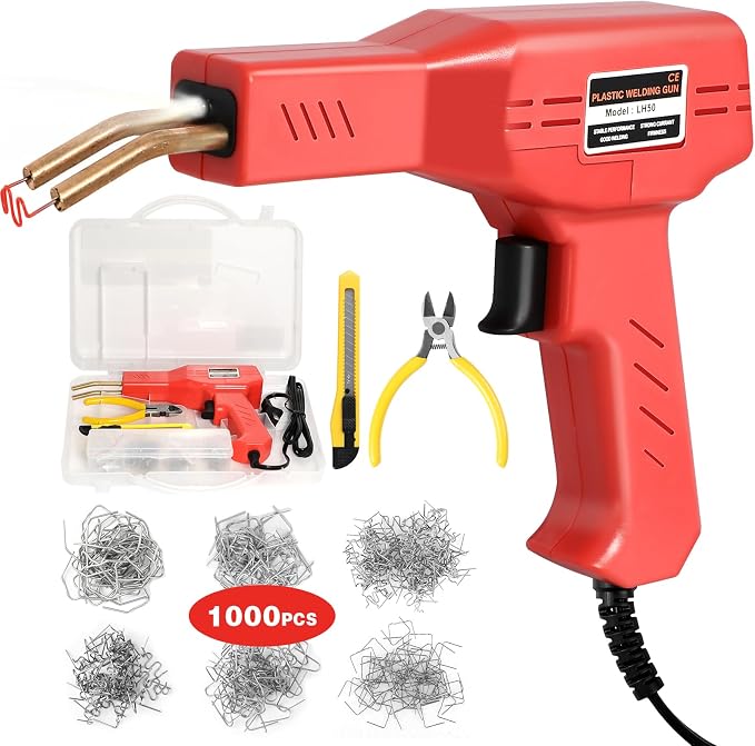ATOLS Plastic Welder, Plastic Welding Kit, Hot Stapler Kit, Plastic Welder Gun by ATOLS