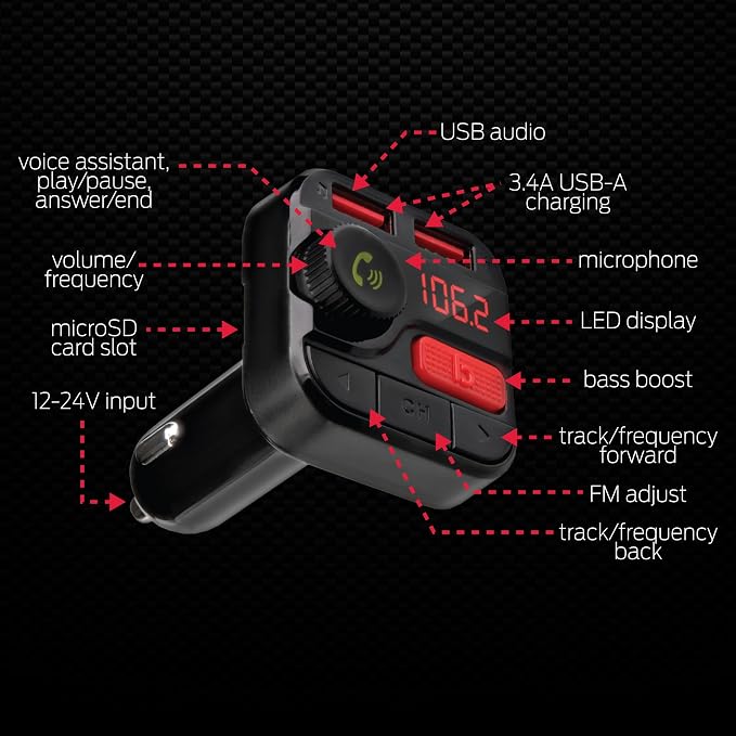 Monster Bluetooth FM Transmitter - Image 3