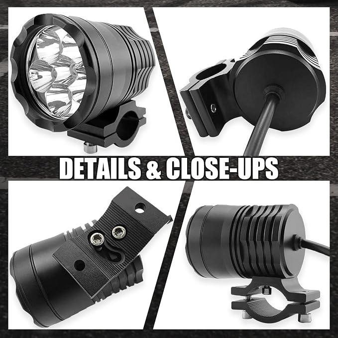 Motorcycle Driving Lights 12-60V 40W 3600LM LED Fog Lights - Image 7