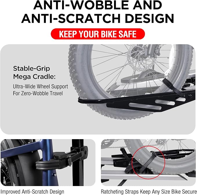 Rockland Foldable 2-Ebike Rack - Image 4