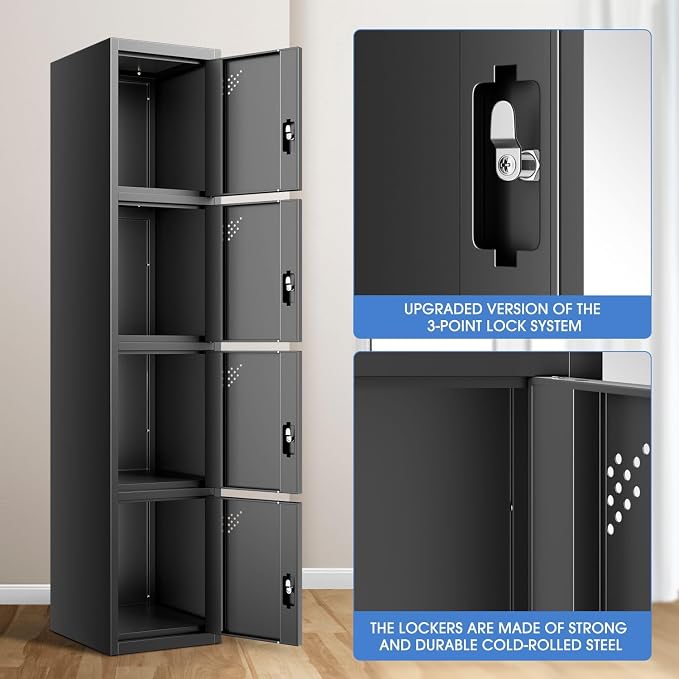 DNA MOTORING Metal Storage Cabinet - Image 3
