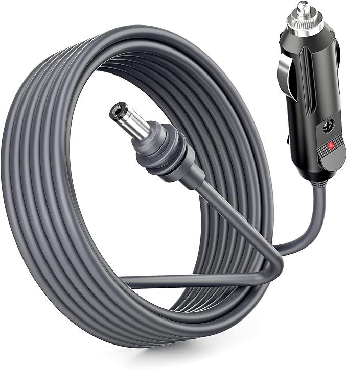 Starlink Mini Cable 12V 24V Car Adapter 10FT/3M Cigarette Lighter to DC Cord by SOARUN