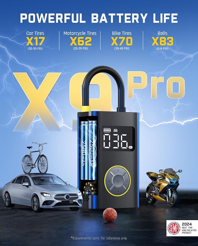 Fanttik X9 Pro Portable Tire Inflator - Image 5