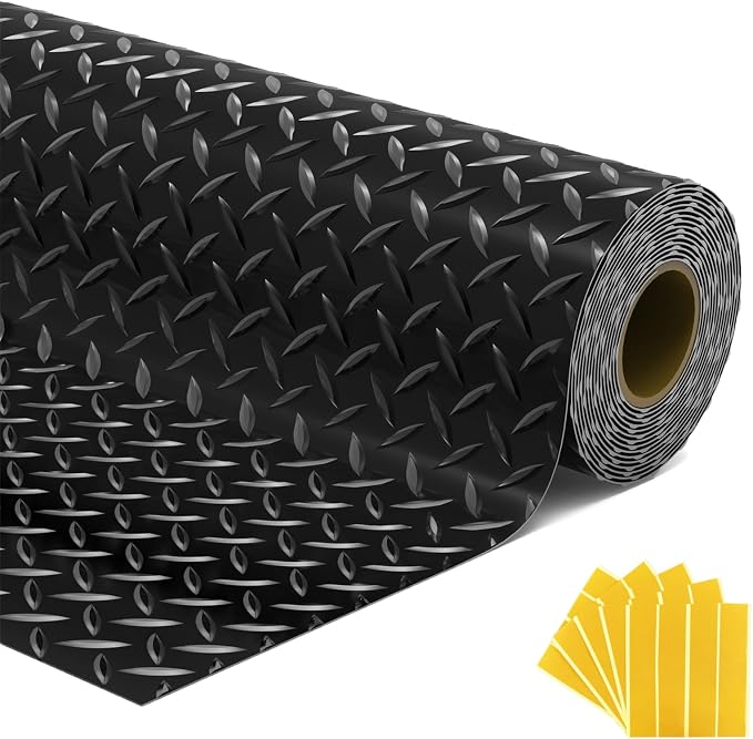 7.5x18 FT Garage Floor Mat, Flooring Roll by Unknown