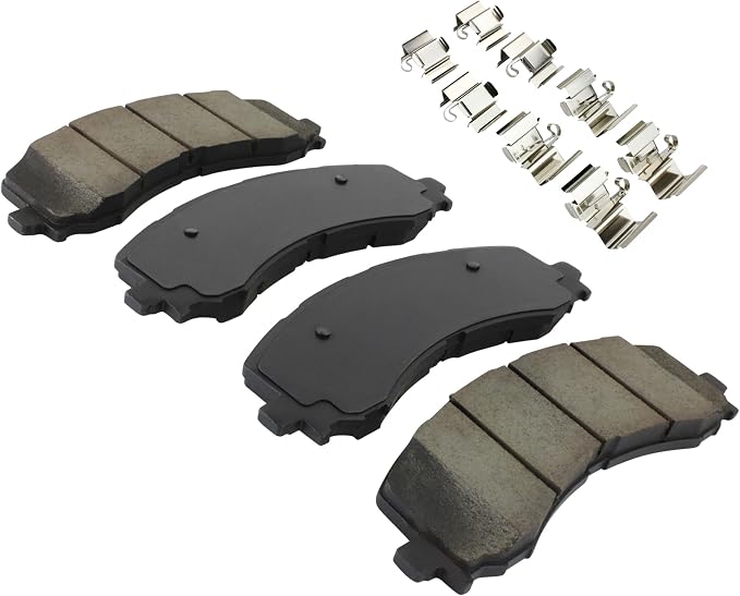 Premium Ceramic Front Brake Pads Compatible - Image 2