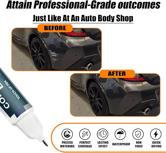 Magnetite Gray Metallic Touch Up Paint Compatible - Image 2