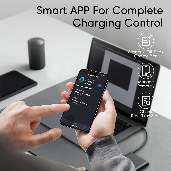 Level 2 EV Charger - 40 Amp Smart EV Charger - Image 3