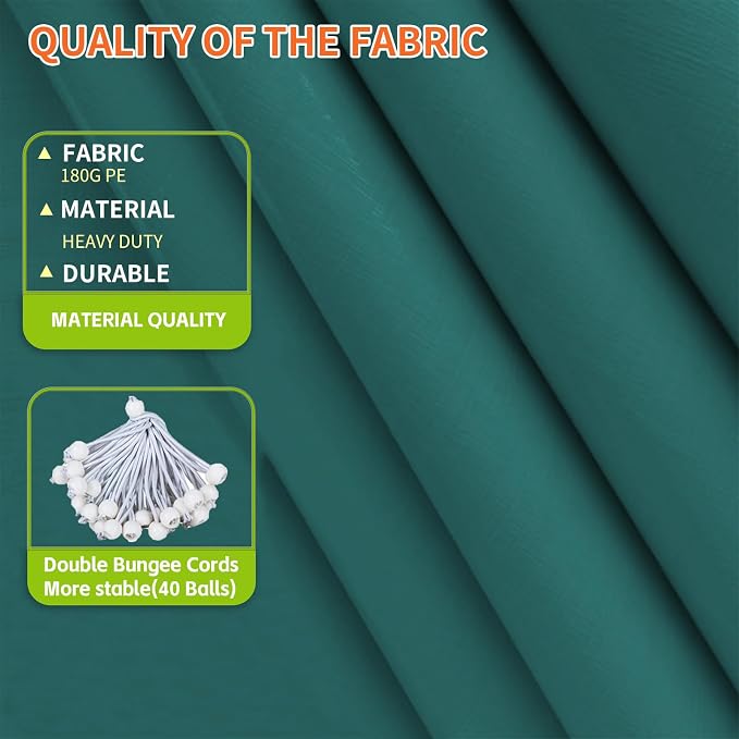10'x20' Carport Replacement Top Canopy Cover - Image 4
