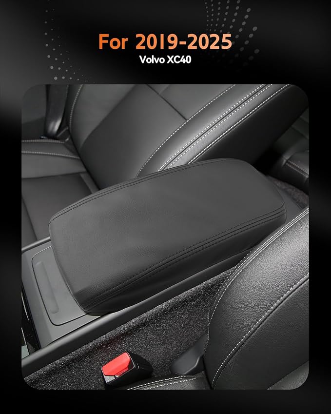 CDEFG for XC40 C40 2019-2025 Center Console Cover Armrest Cover for Volvo XC40/ - Image 2