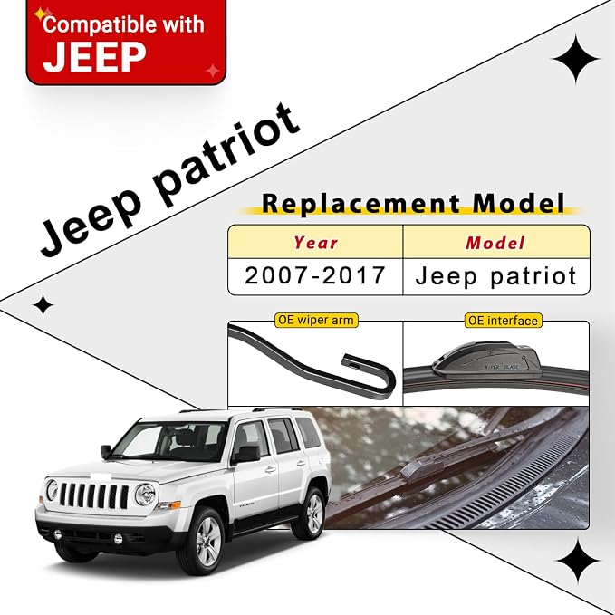 Windshield Wiper Blade Set Replacement - Image 2