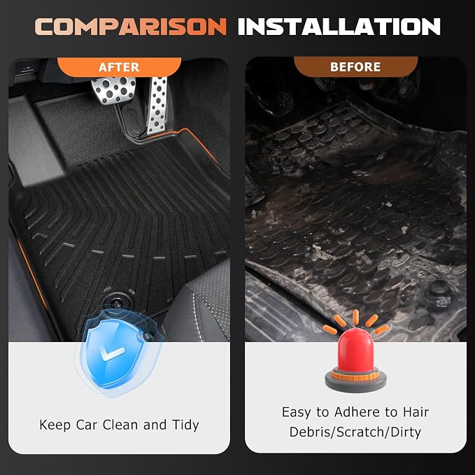 Floor Mats & Cargo Liner Compatible - Image 5