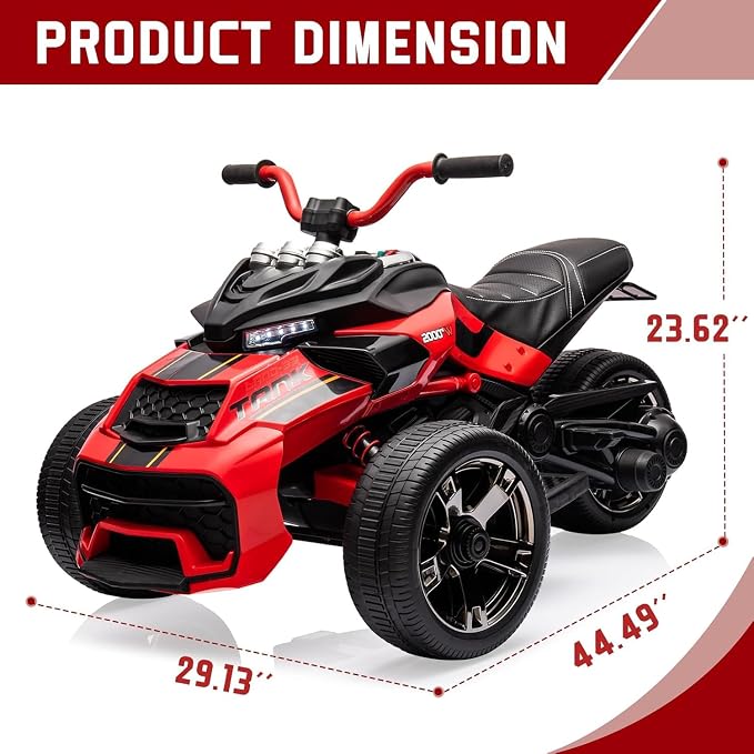 12V Kids Electric Ride-On Car - Image 4