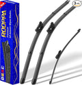 3 wipers Replacement for 2015-2021 VW Volkswagen Golf/2015-2020 VW by ROOPPA