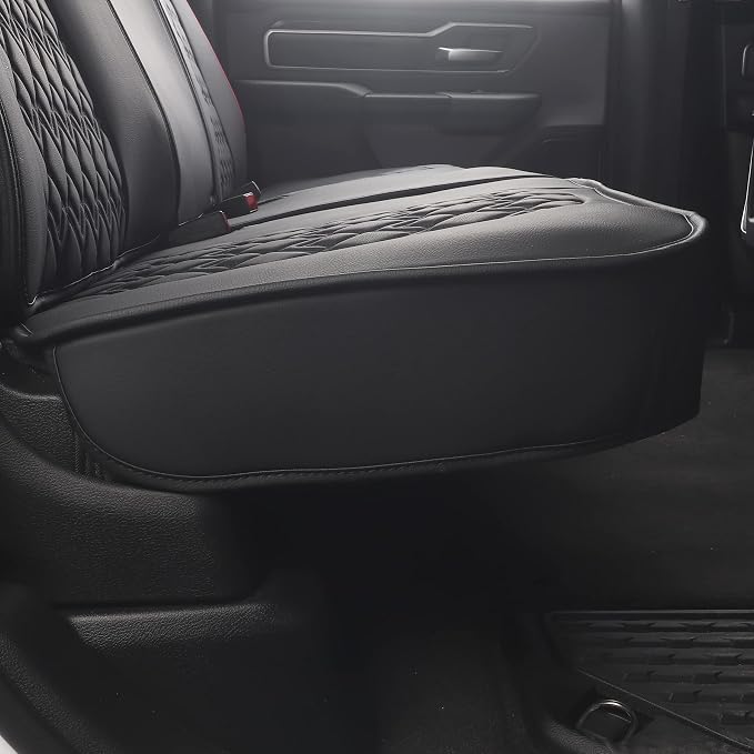 JOJOBAY Car Seat Covers for Dodge Ram, Fit 2009-2025 1500/2500/3500 HD Pick-up - Image 3